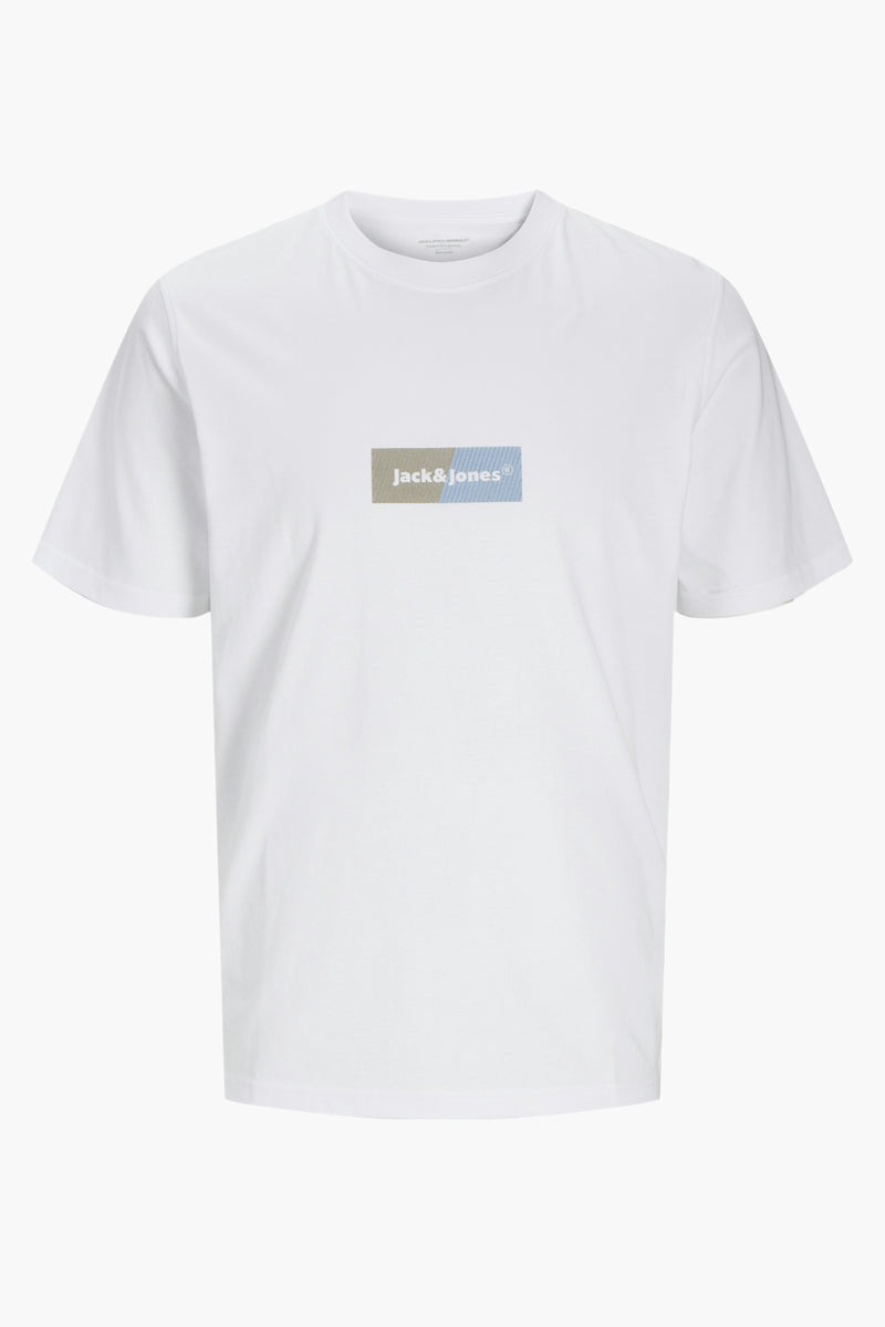 T-shirt (korte mouwen) Wit - JACK & JONES
