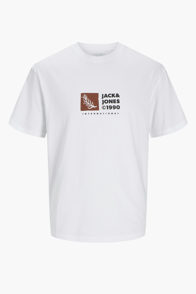 T-shirt (manches courtes) Blanc - ORIGINALS BY JACK & JONES