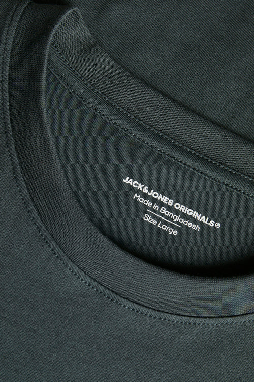 T-shirt (korte mouwen) Blauw - ORIGINALS BY JACK & JONES