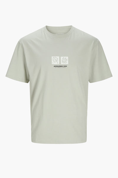 T-shirt (korte mouwen) Grijs - ORIGINALS BY JACK & JONES