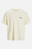T-shirt (korte mouwen) Wit - ORIGINALS BY JACK & JONES