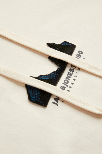 Sweat à capuche Écru - ORIGINALS BY JACK & JONES