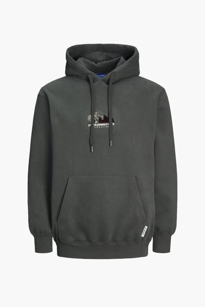 Sweat à capuche KAHKI - ORIGINALS BY JACK & JONES