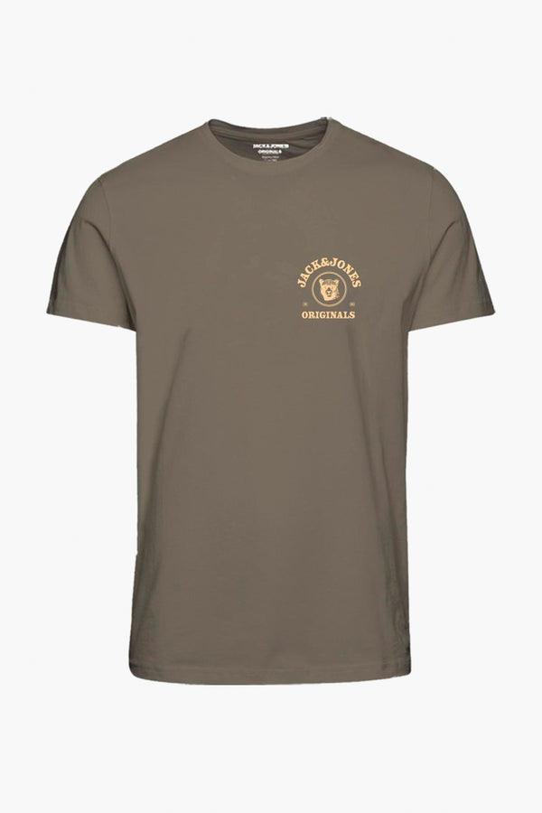 T-shirt (korte mouwen) Groen - ORIGINALS BY JACK & JONES