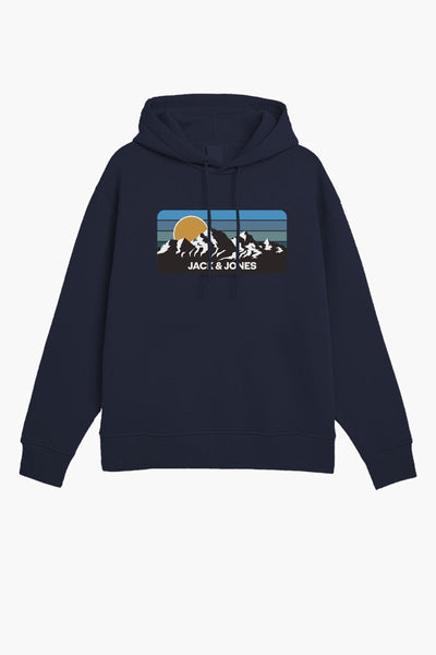 Sweat à capuche Bleu - JACK & JONES