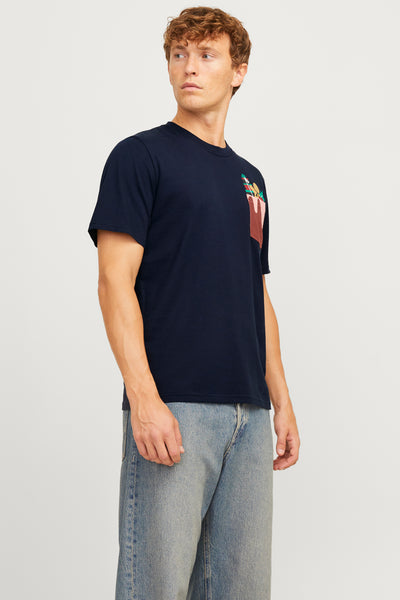 T-shirt (manches courtes) Bleu - ORIGINALS BY JACK & JONES