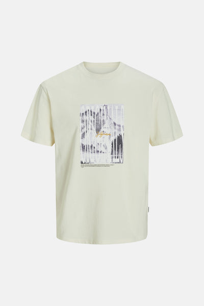 T-shirt (korte mouwen) Wit - ORIGINALS BY JACK & JONES