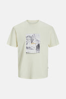 T-shirt (korte mouwen) Wit - ORIGINALS BY JACK & JONES