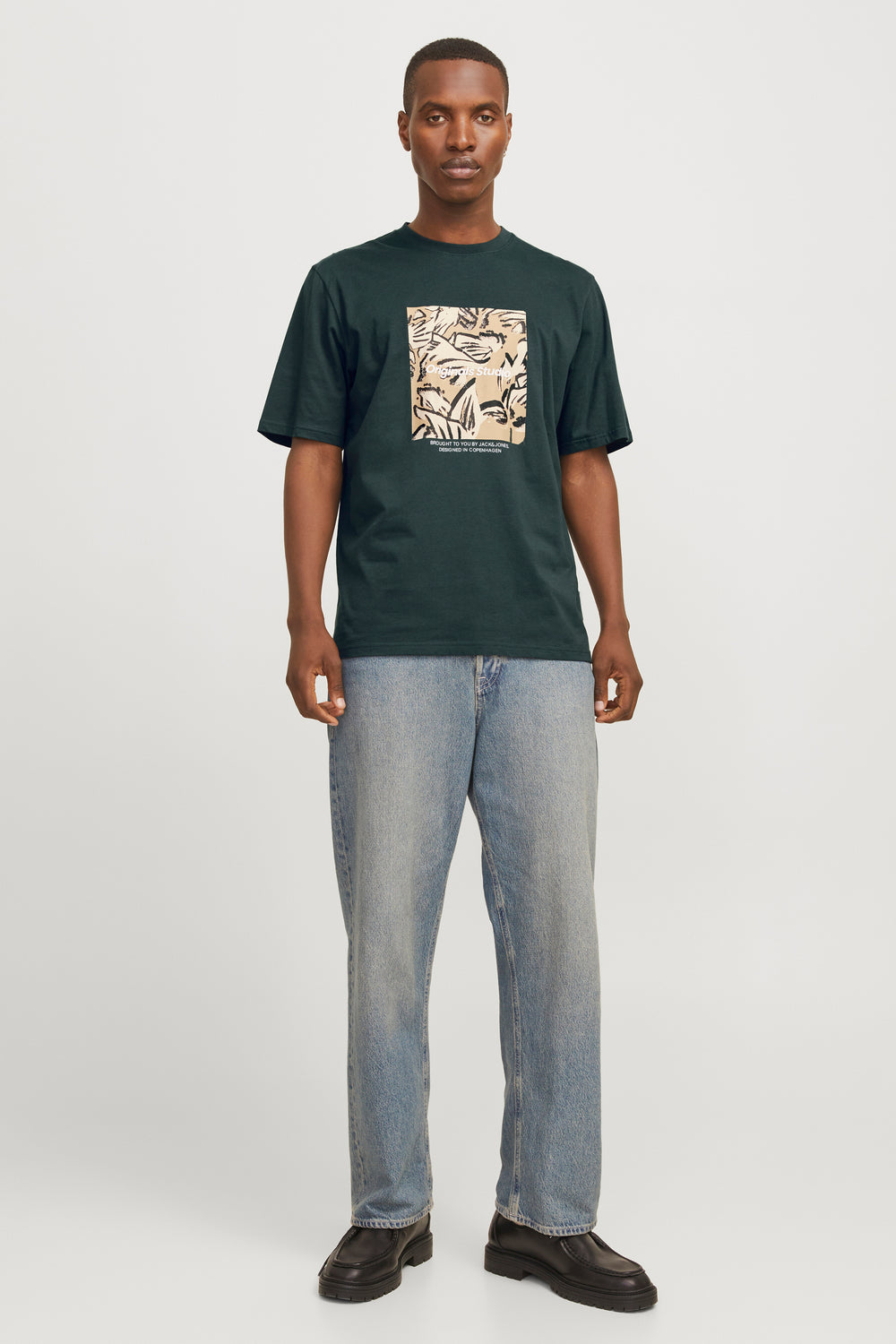 T-shirt (manches courtes) Vert - ORIGINALS BY JACK & JONES