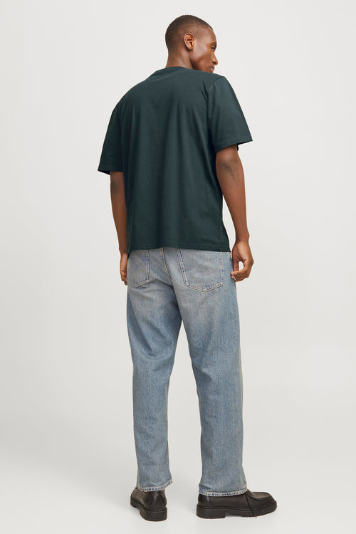 T-shirt (korte mouwen) Groen - ORIGINALS BY JACK & JONES