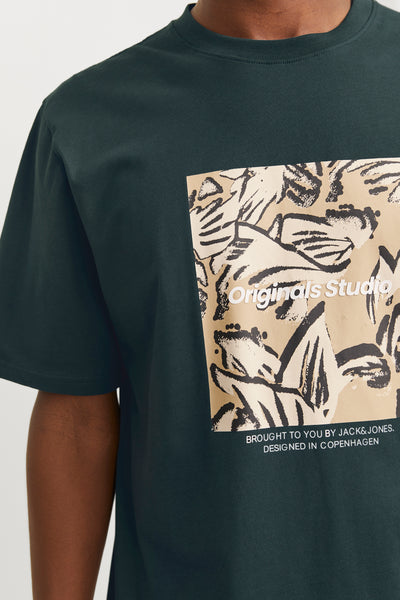T-shirt (manches courtes) Vert - ORIGINALS BY JACK & JONES
