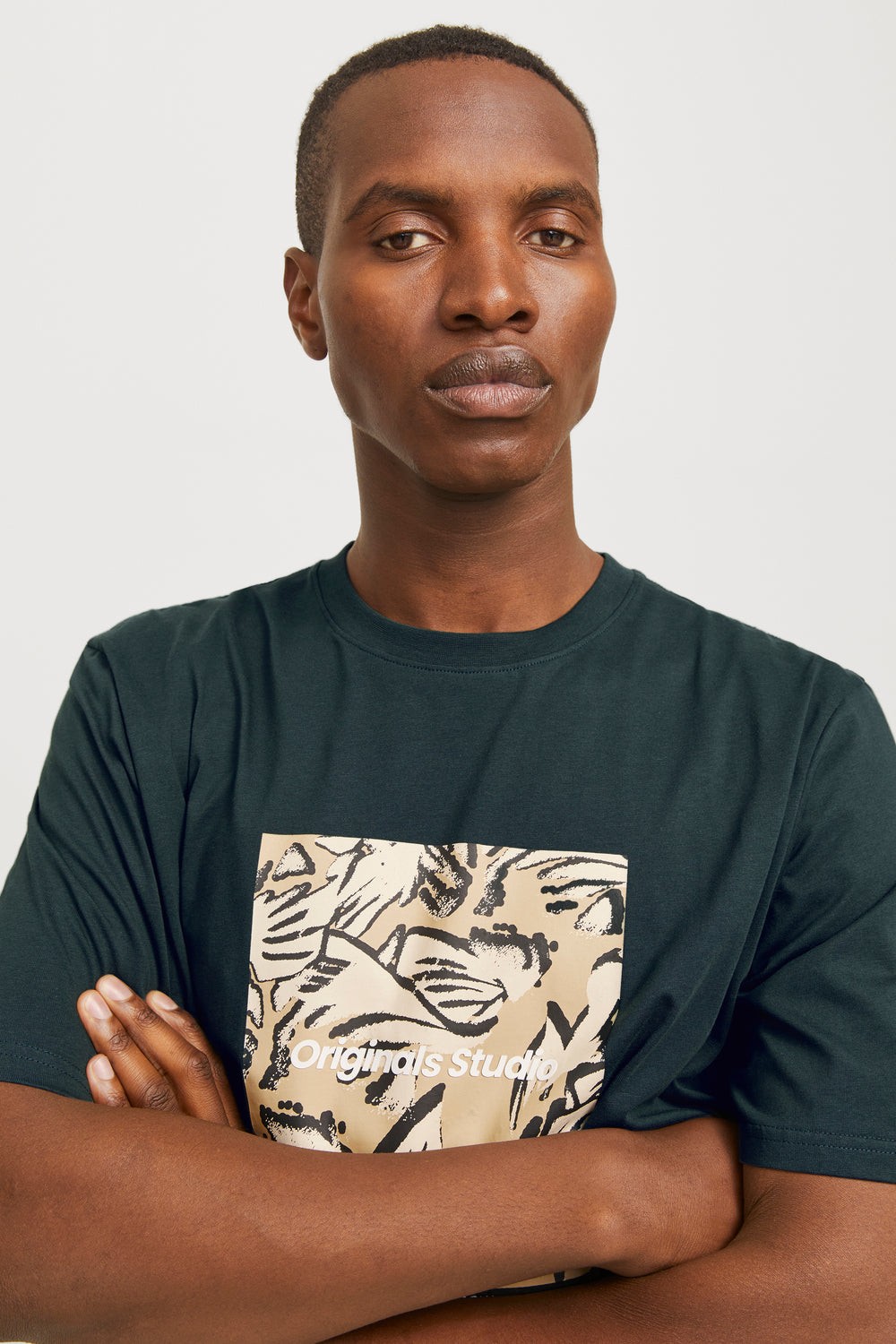 T-shirt (manches courtes) Vert - ORIGINALS BY JACK & JONES