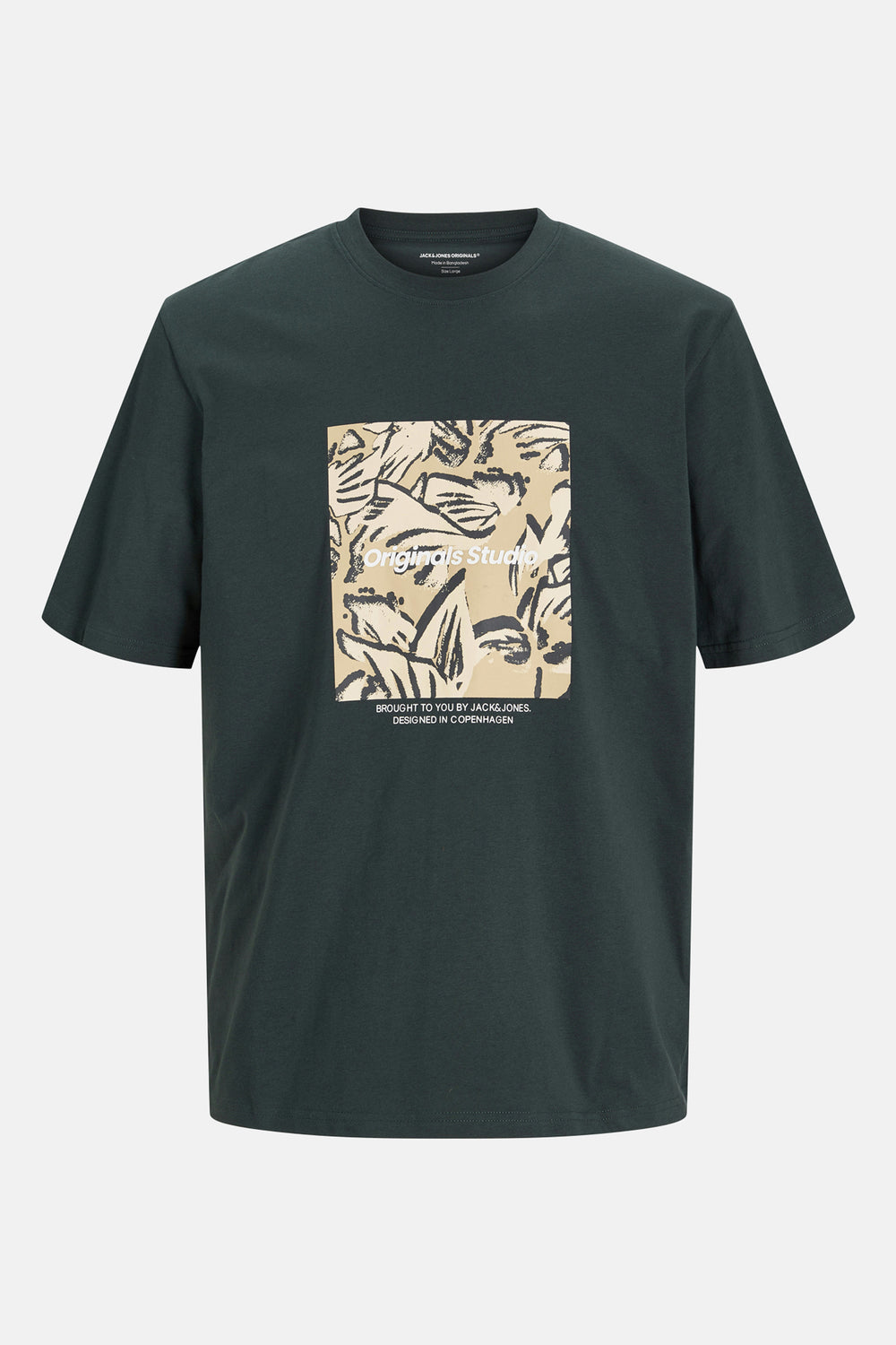 T-shirt (manches courtes) Vert - ORIGINALS BY JACK & JONES