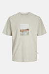 T-shirt (manches courtes) Beige - ORIGINALS BY JACK & JONES
