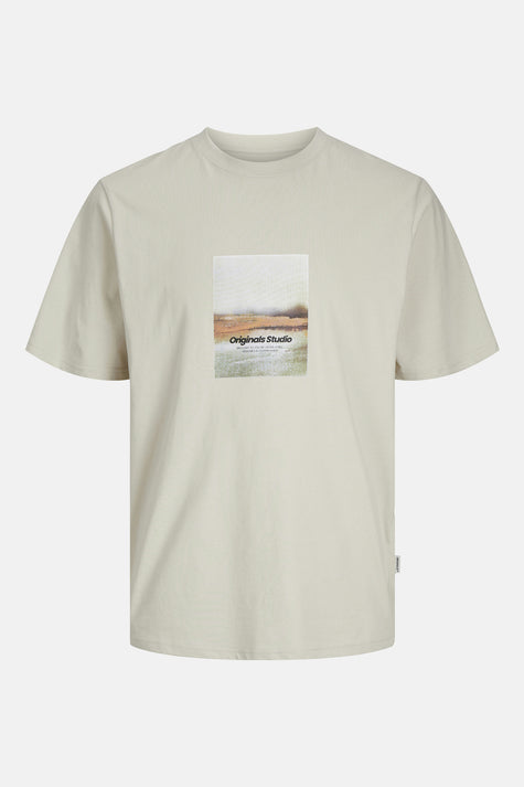 T-shirt (manches courtes) Beige - ORIGINALS BY JACK & JONES