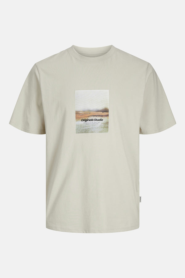 T-shirt (manches courtes) Beige - ORIGINALS BY JACK & JONES