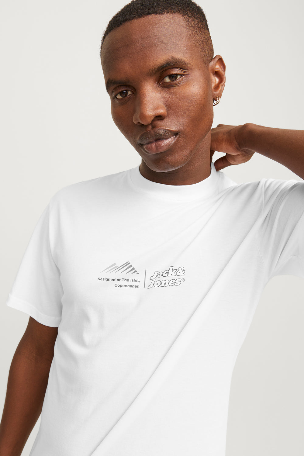 T-shirt (manches courtes) Blanc - JACK & JONES