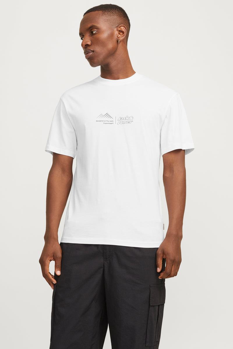 T-shirt (manches courtes) Blanc - JACK & JONES