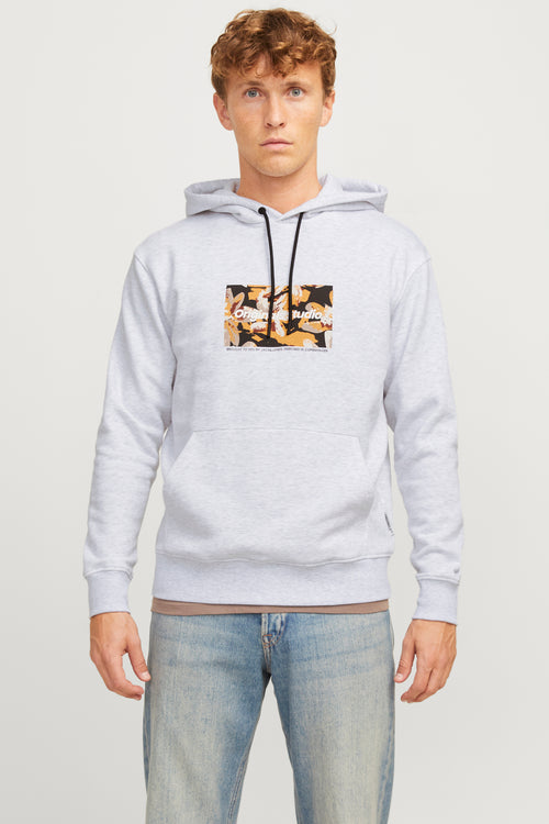Sweater met kap Wit - ORIGINALS BY JACK & JONES