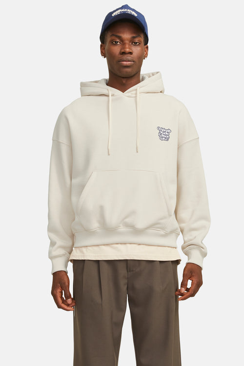 Sweat à capuche Blanc - ORIGINALS BY JACK & JONES