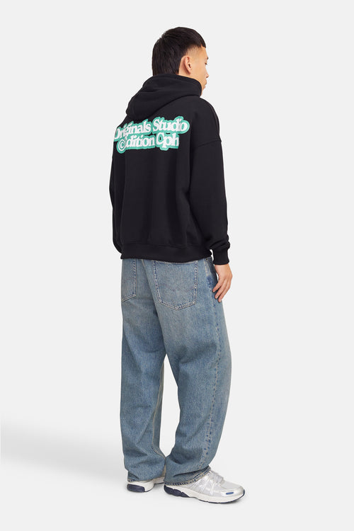 Sweat à capuche Noir - ORIGINALS BY JACK & JONES