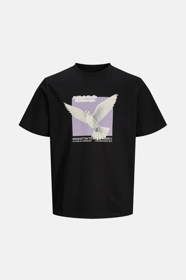 T-shirt (manches courtes) Noir - ORIGINALS BY JACK & JONES