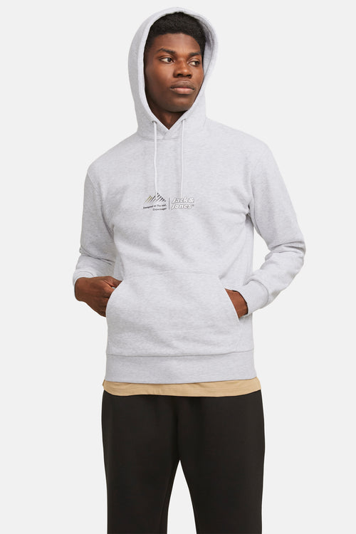 Sweater met kap Grijs - JACK & JONES