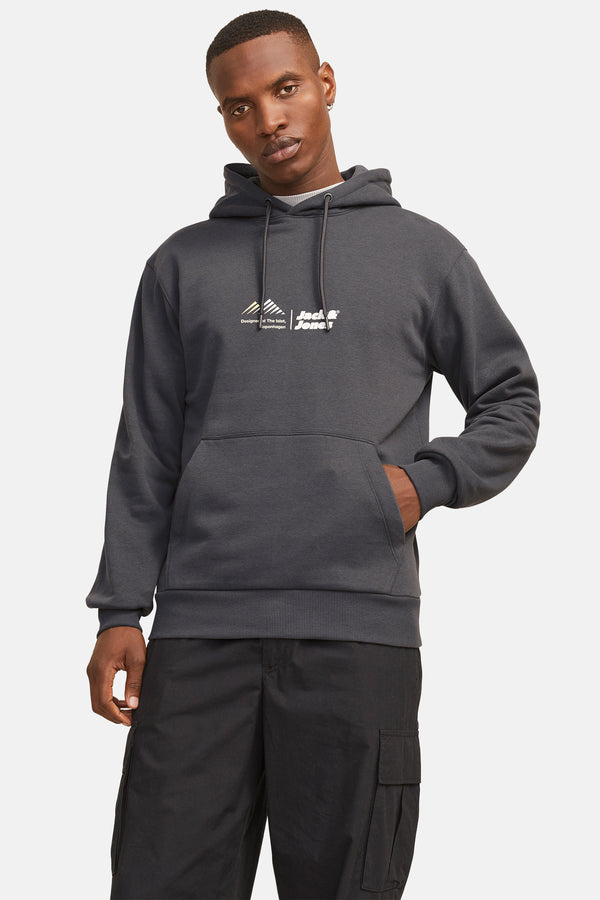 Sweat à capuche Gris - JACK & JONES