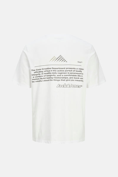 T-shirt (korte mouwen) Wit - JACK & JONES