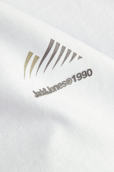 T-shirt (korte mouwen) Wit - JACK & JONES