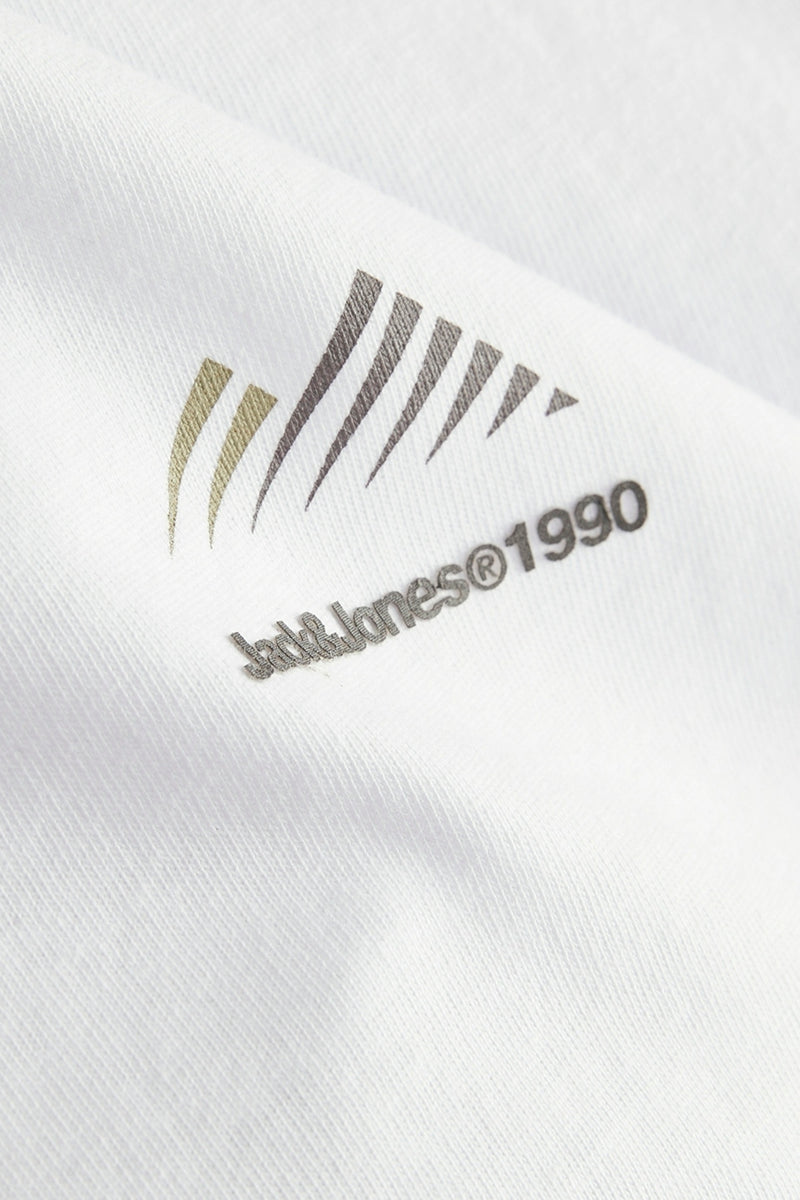 T-shirt (korte mouwen) Wit - JACK & JONES