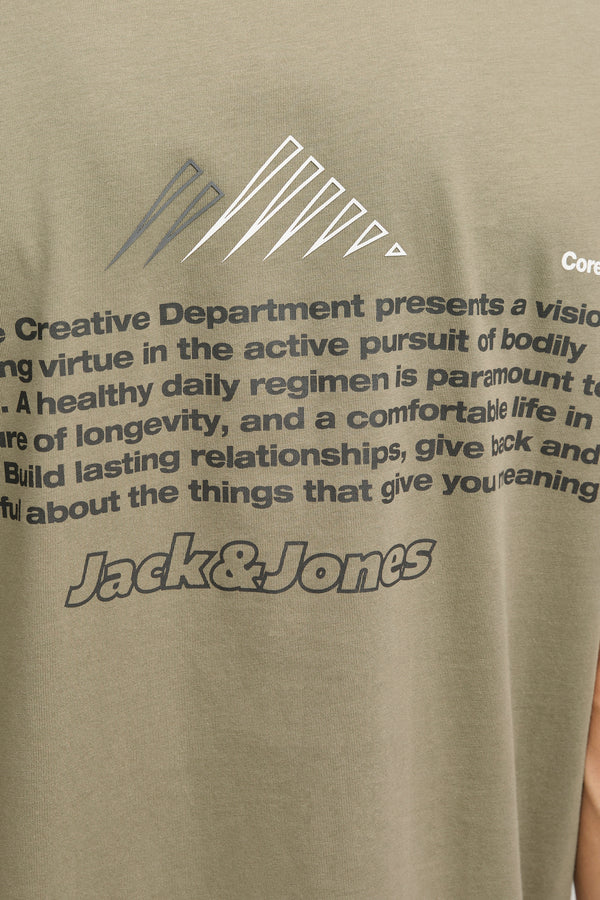 T-shirt (manches courtes) Brun - JACK & JONES