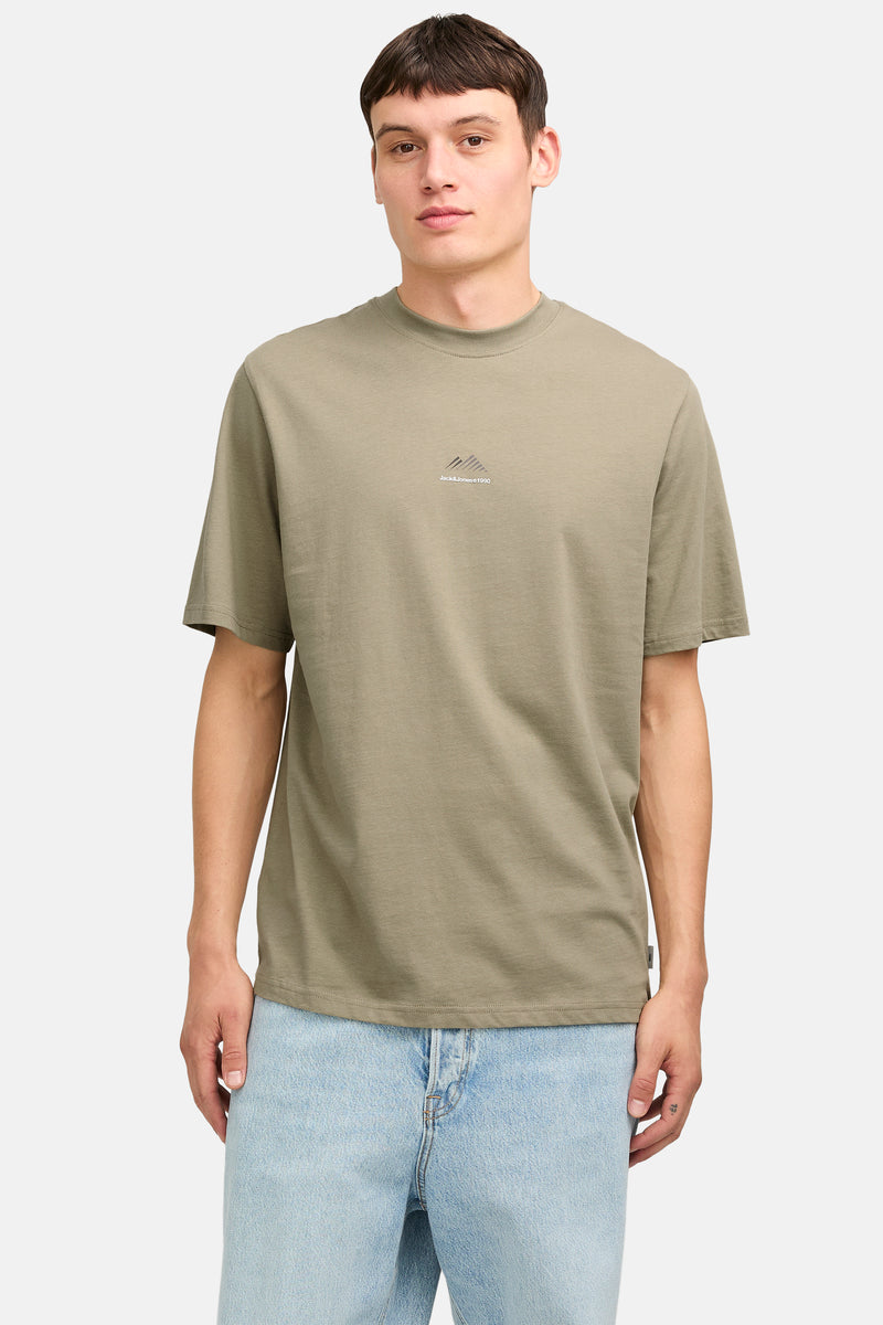 T-shirt (korte mouwen) Bruin - JACK & JONES
