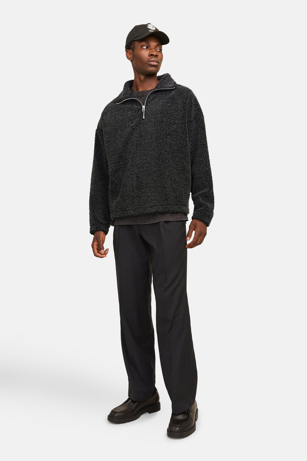 Pull col roulé Noir - ORIGINALS BY JACK & JONES
