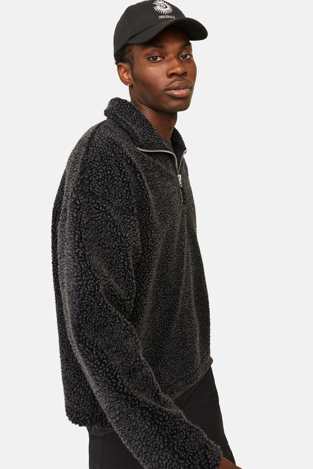 Pull col roulé Noir - ORIGINALS BY JACK & JONES