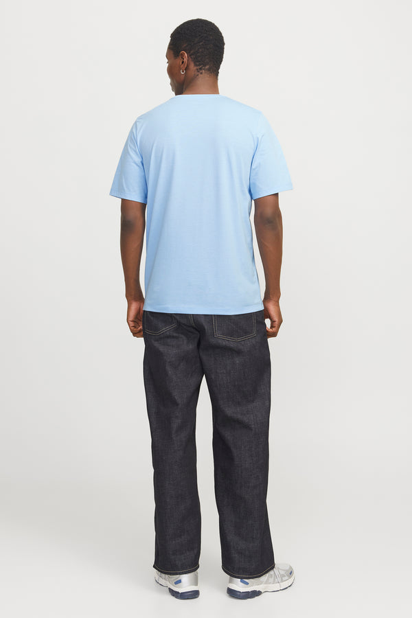 T-shirt (korte mouwen) Blauw - ORIGINALS BY JACK & JONES