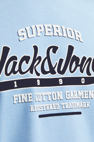 T-shirt (korte mouwen) Blauw - ORIGINALS BY JACK & JONES
