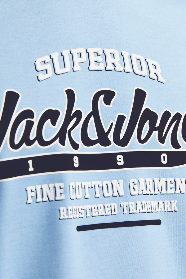T-shirt (korte mouwen) Blauw - ORIGINALS BY JACK & JONES
