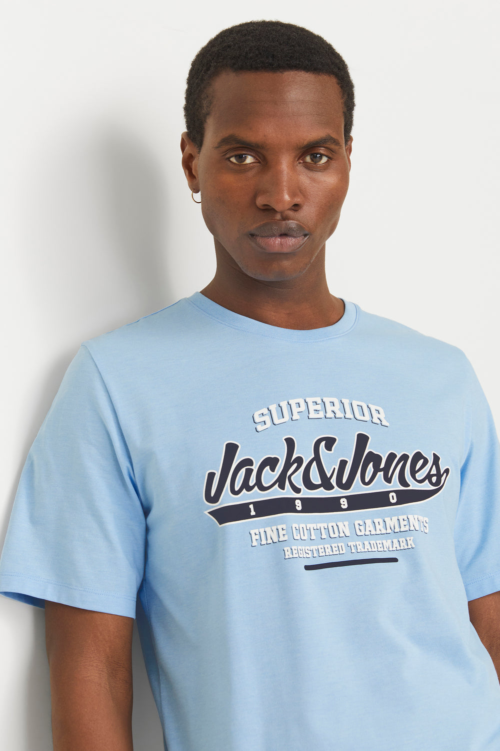 T-shirt (korte mouwen) Blauw - ORIGINALS BY JACK & JONES