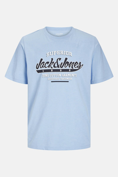 T-shirt (korte mouwen) Blauw - ORIGINALS BY JACK & JONES