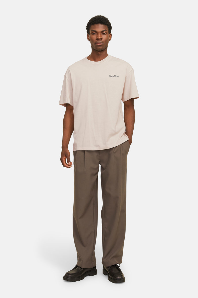 T-shirt (korte mouwen) Beige - ORIGINALS BY JACK & JONES