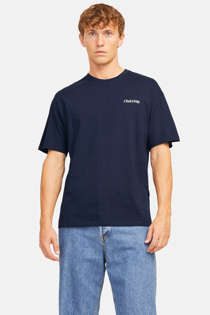 T-shirt (korte mouwen) Blauw - ORIGINALS BY JACK & JONES