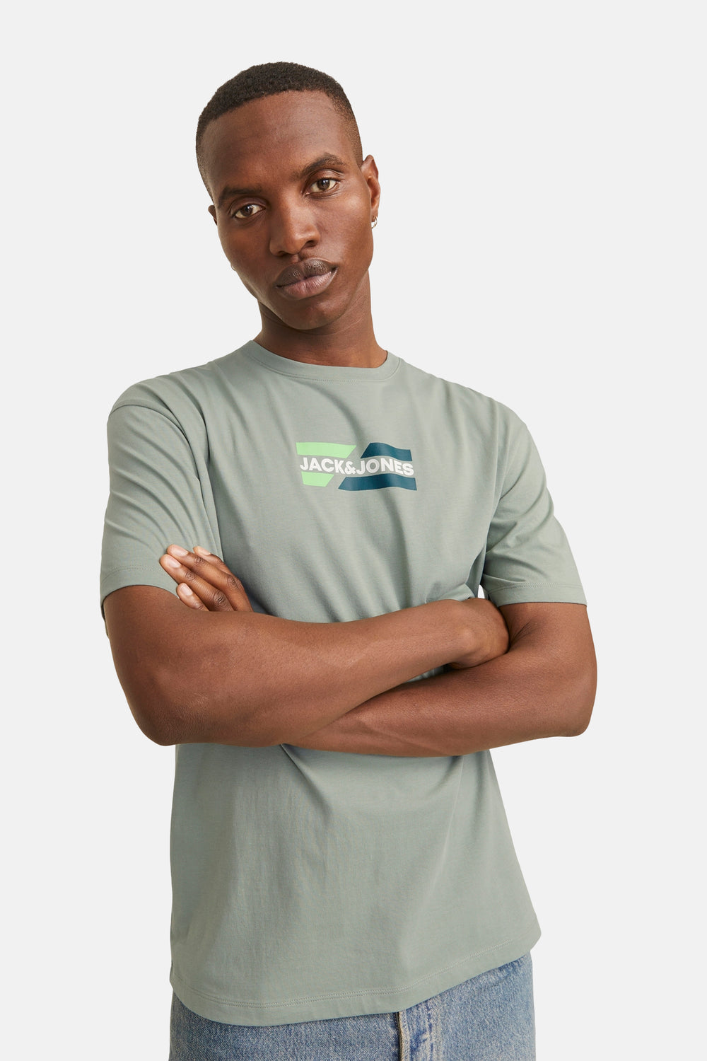 T-shirt (korte mouwen) Groen - JACK & JONES
