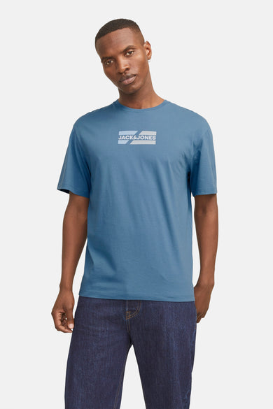 T-shirt met Jack & Jones Jackuuuuuuu logo logo logo logo logo logo.,