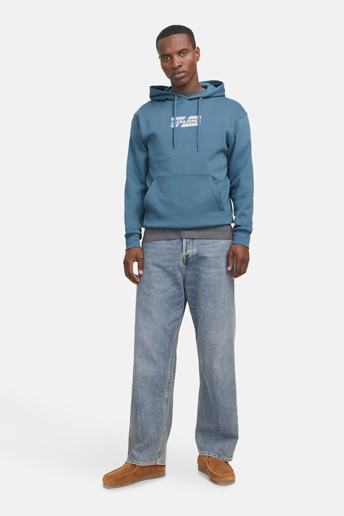Sweater met kap Blauw - JACK & JONES