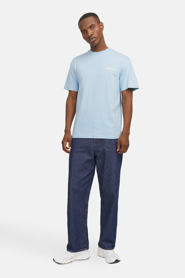 T-shirt (korte mouwen) Blauw - ORIGINALS BY JACK & JONES