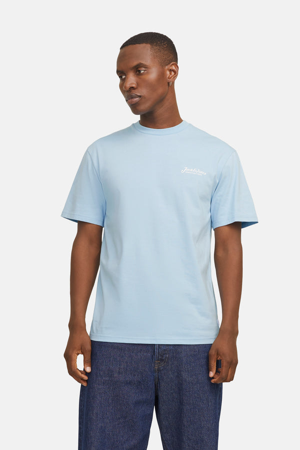 T-shirt (korte mouwen) Blauw - ORIGINALS BY JACK & JONES