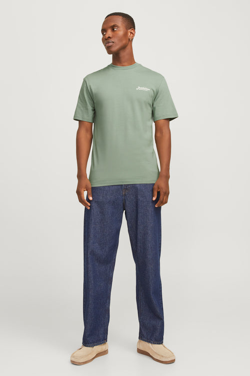 T-shirt (korte mouwen) Groen - ORIGINALS BY JACK & JONES
