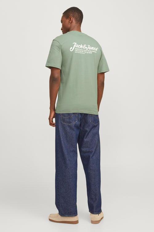 T-shirt (korte mouwen) Groen - ORIGINALS BY JACK & JONES