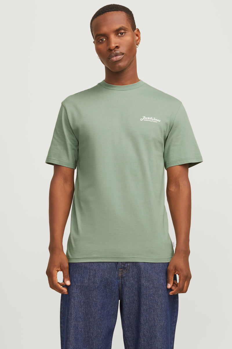 T-shirt (korte mouwen) Groen - ORIGINALS BY JACK & JONES